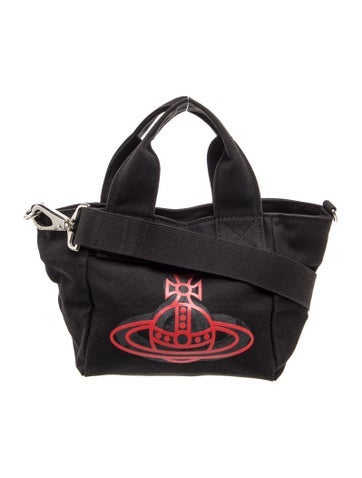 Vivienne Westwood Canvas Top Handle Bag