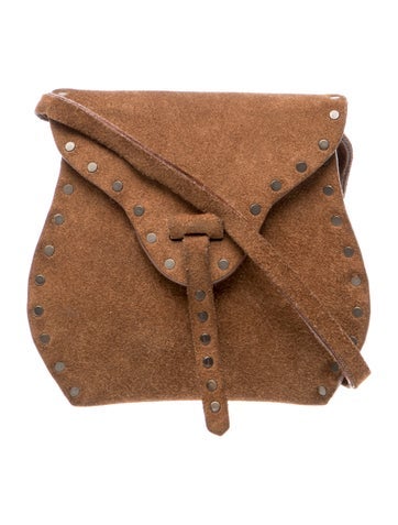 Suede Crossbody Bag Vintage
