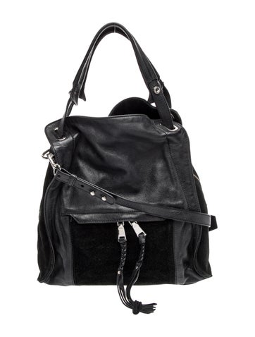 Leather Top Handle Bag