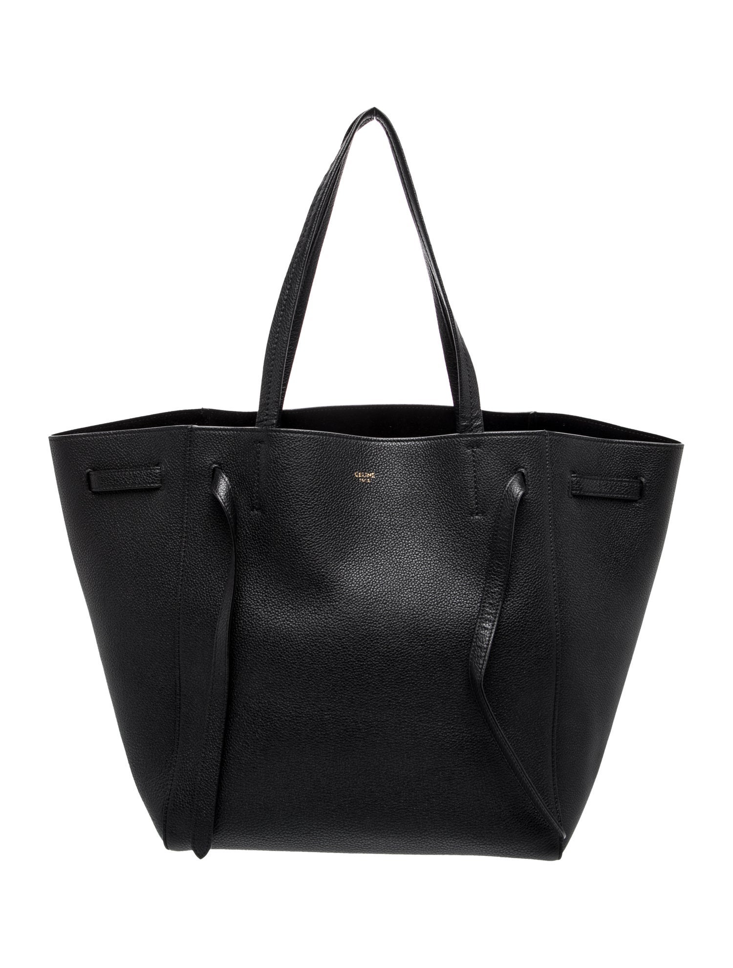 Leather Cabas Phantom w/Belt Small
