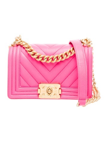 2024 Small Chevron Boy Bag