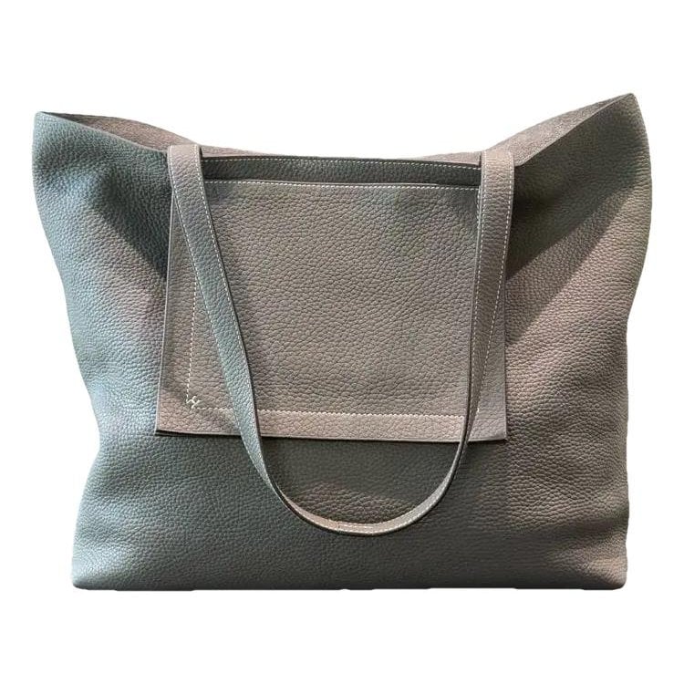 Hermes Cabasellier leather tote