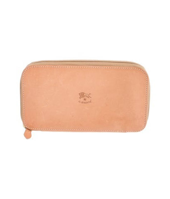Il Bisonte Bisonte Leather Clutch