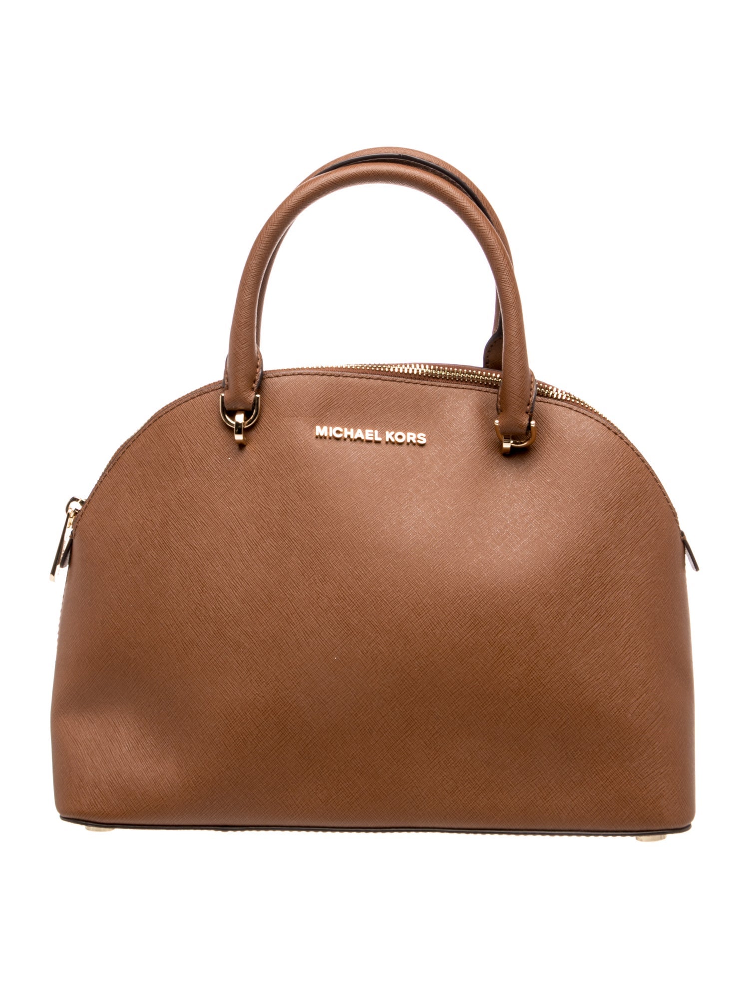 Michael Kors Saffiano Leather Top Handle Bag