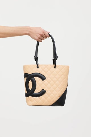 2005 Ligne Cambon Quilted Bucket Bag