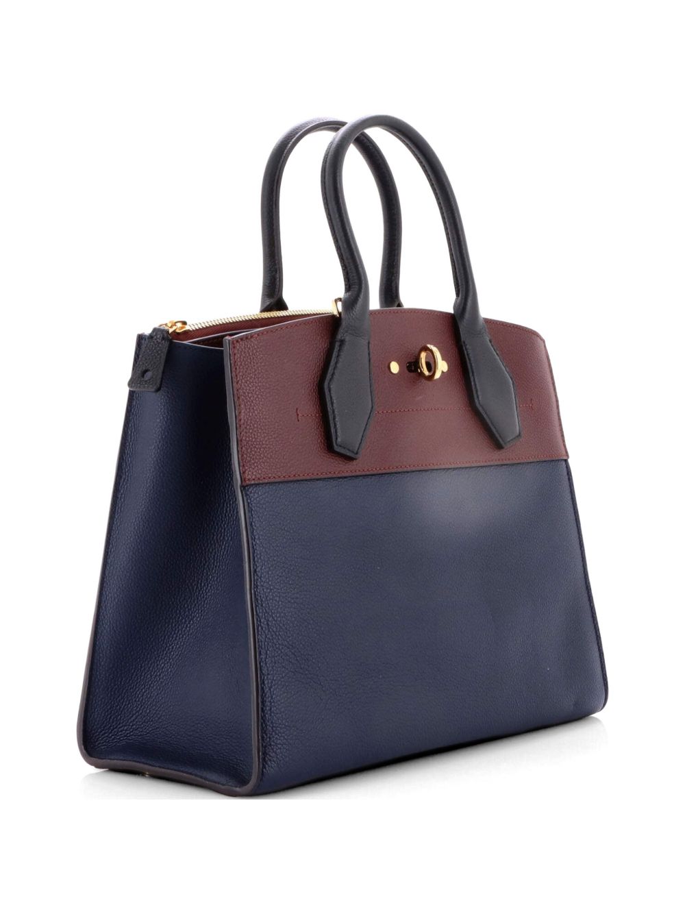 City Steamer Handbag Leather MM tote bag