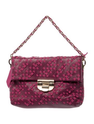 Nina Ricci Leather Top Handle Bag