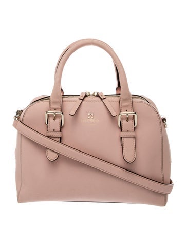Leather Top Handle Bag