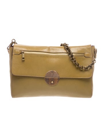 Leather Top Handle Bag