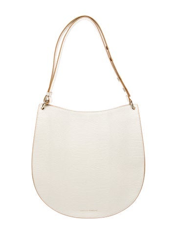 Embossed Leather Shoulder Bag