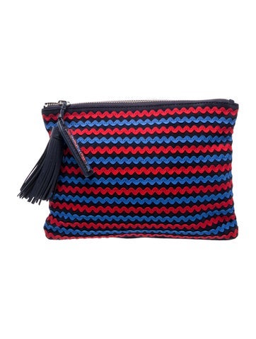 Loeffler Randall Suede Clutch