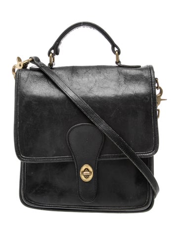 Coach Leather Shoulder Bag