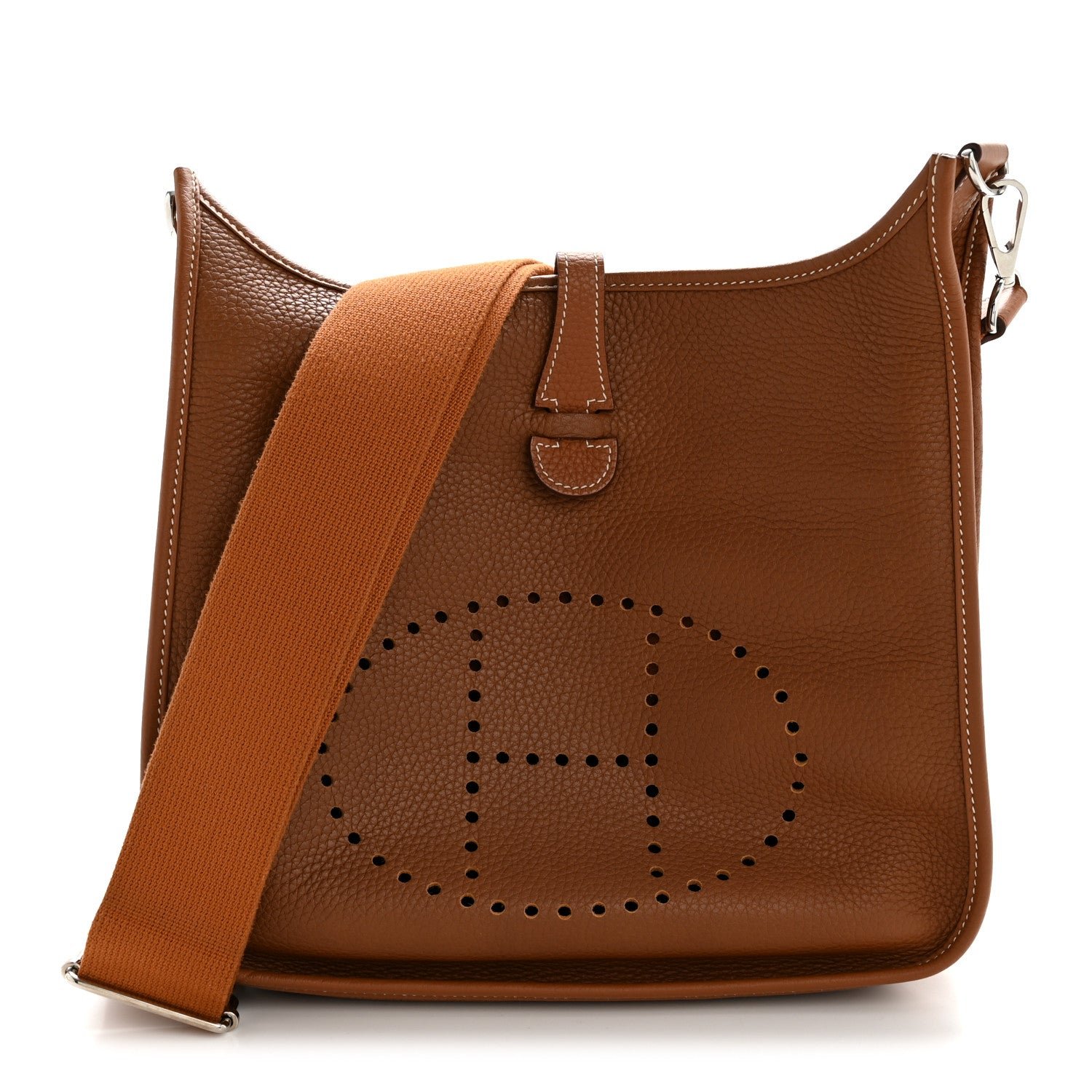 Hermes Hermes Taurillon Clemence EVELYNE III PM Gold