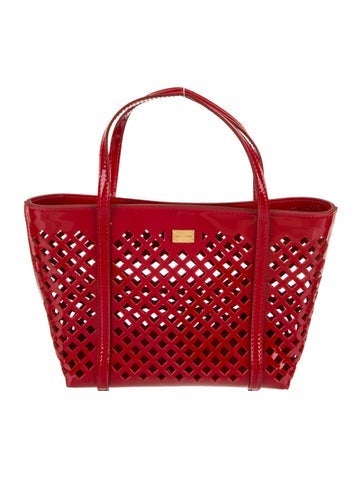 Dolce & Gabbana Patent Leather Top Handle Bag