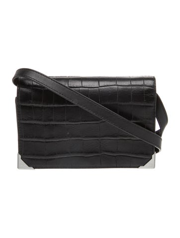 Embossed Leather Crossbody Bag w/ Tags