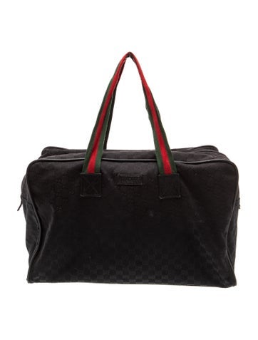 GG Canvas Weekender Bag