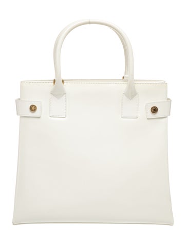 Patent Leather Top Handle Bag Vintage