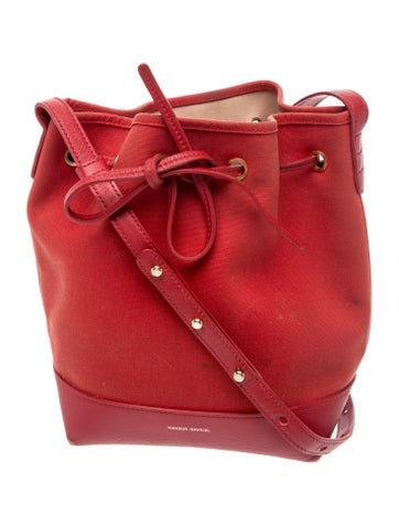 Leather Bucket Bag