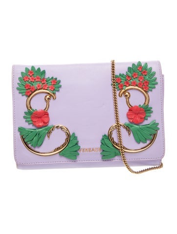 Versace Leather Shoulder Bag