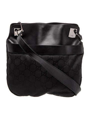 GG Nylon Shoulder Bag Vintage