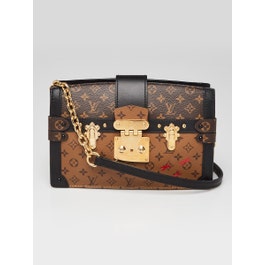 Louis Vuitton Louis Vuitton Monogram Reverse Canvas Trunk Clutch Bag