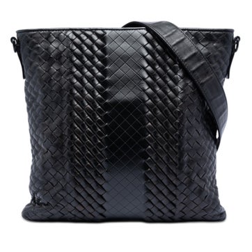 Calf Leather Leather Intreccio Imperatore Crossbody