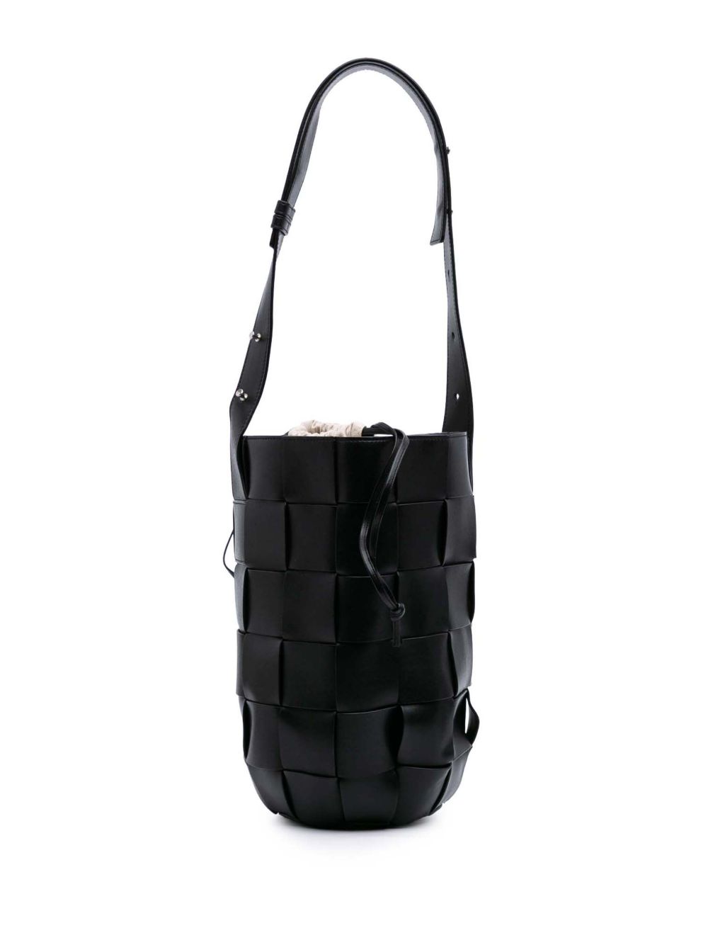 2012-2024 Nappa Intrecciato Casette Lantern bucket bag