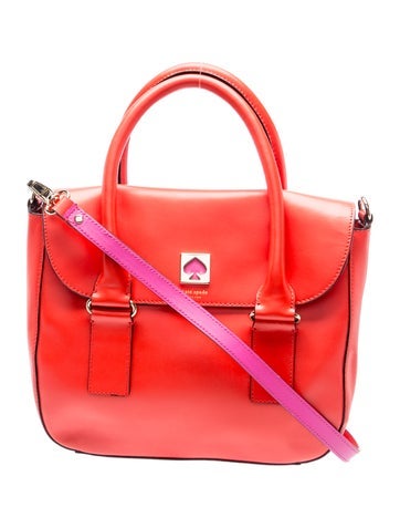 Leather Top Handle Bag