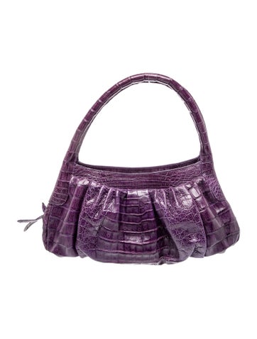 Nancy Gonzalez Crocodile Top Handle Bag w/ Tags