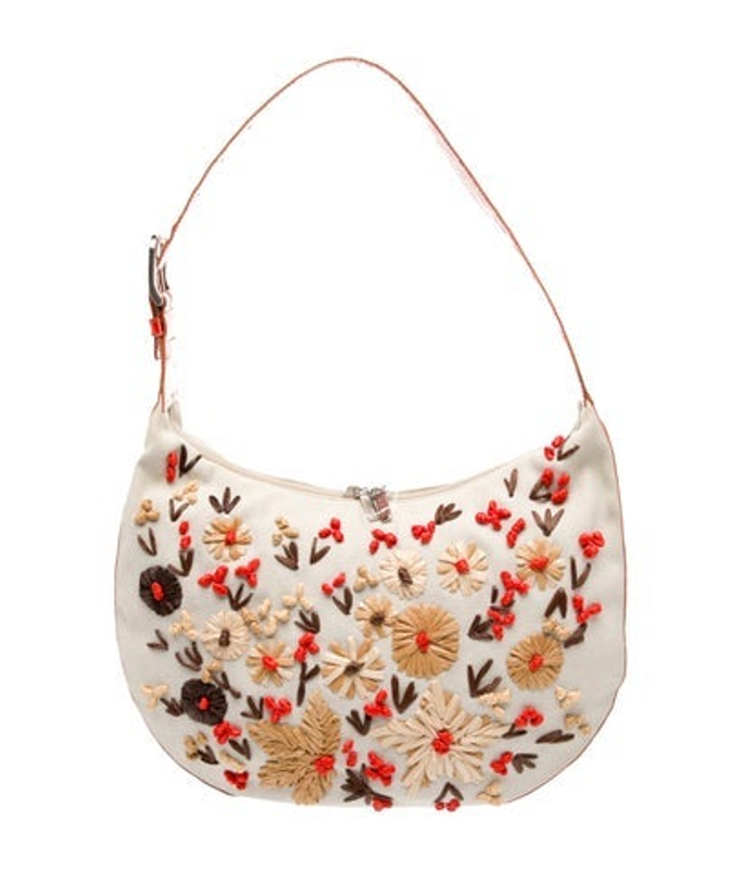 Moschino Canvas Shoulder Bag