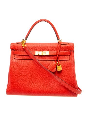 Hermes Special Order Togo Kelly II Retourne 32