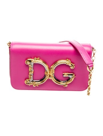 Dolce & Gabbana Leather DG Girls Mini