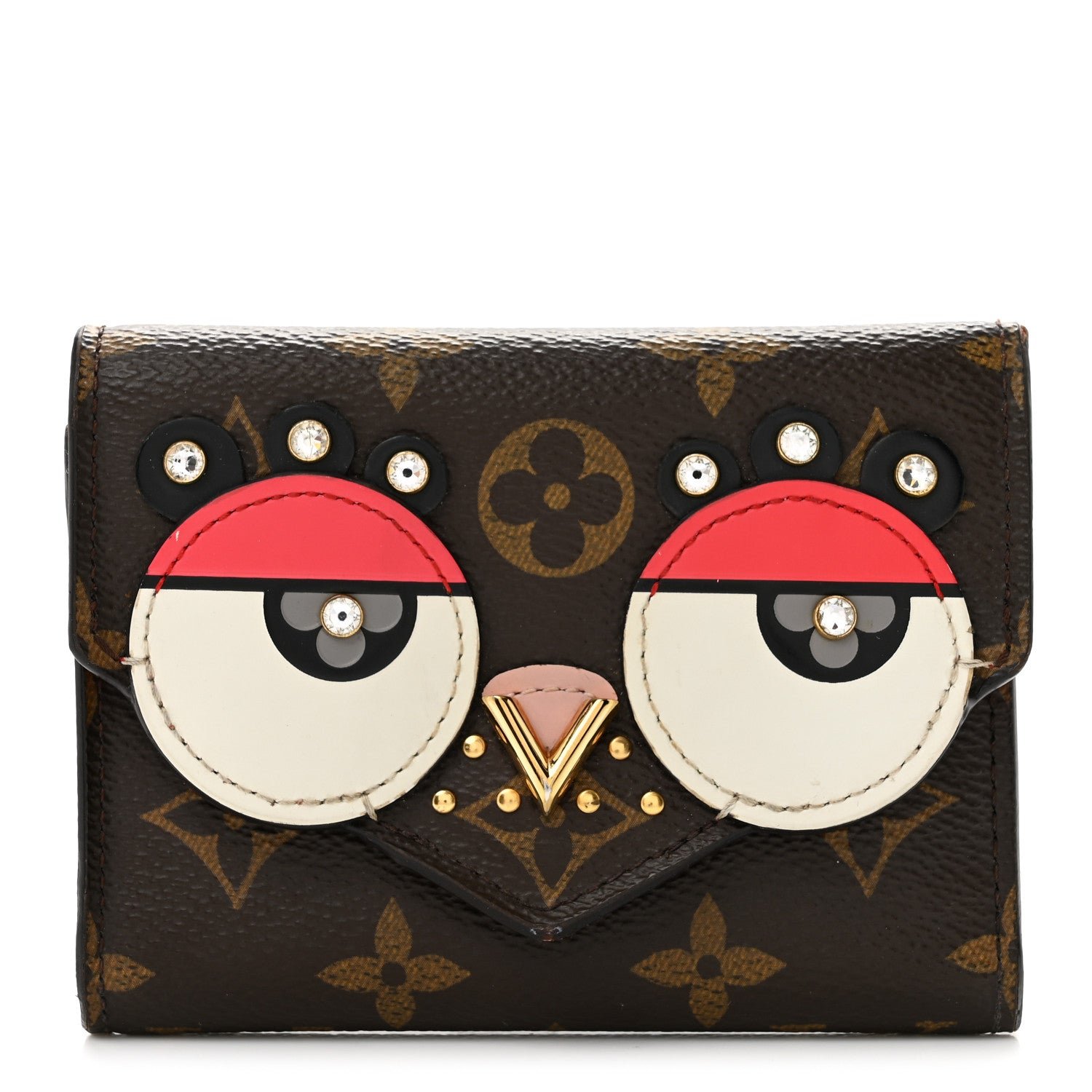 Louis Vuitton Monogram Valentines Bird Victorine Wallet