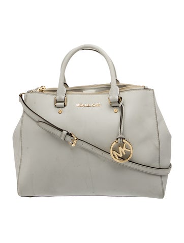 Leather Top Handle Bag