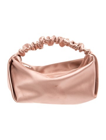 Satin Top Handle Bag