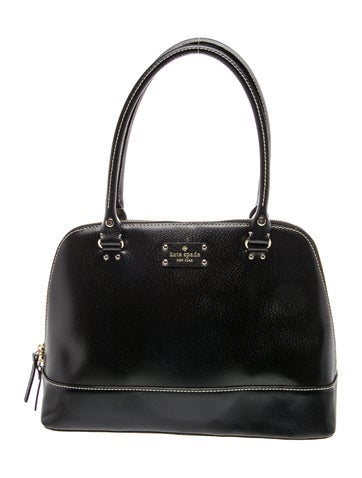 Leather Top Handle Bag