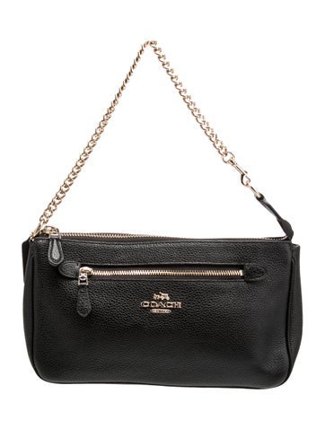 Coach Leather Top Handle Bag