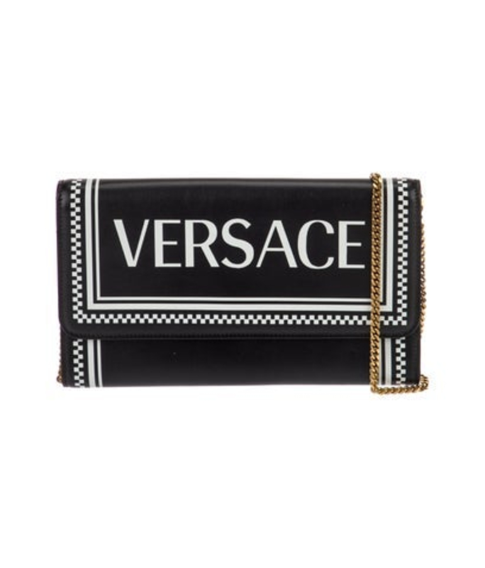 Versace Leather Clutch