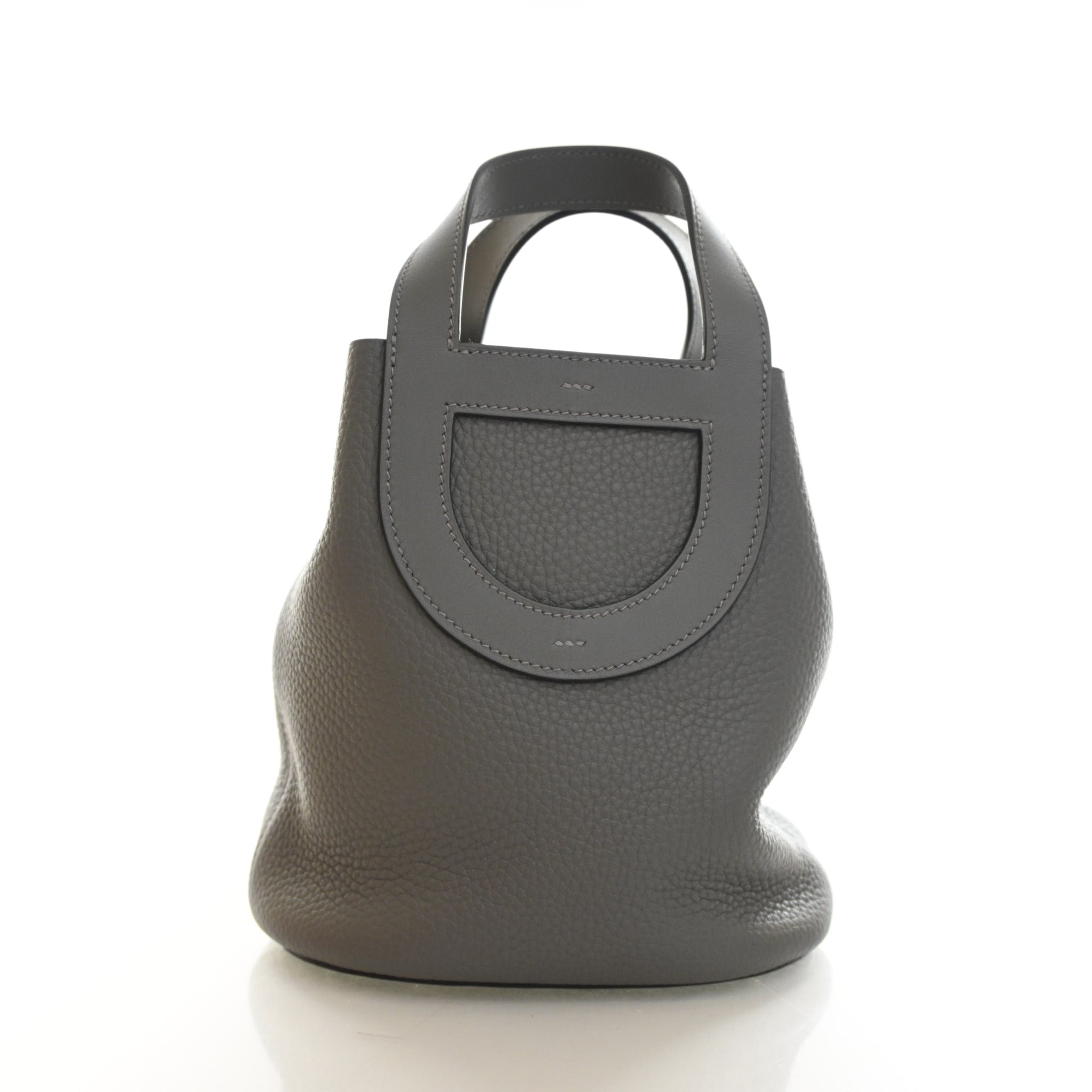 Hermes Gris Meyer Clemence In-The-Loop Bucket 18