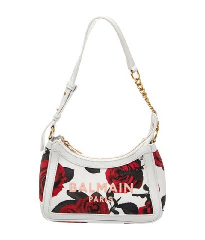 Balmain Leather Shoulder Bag
