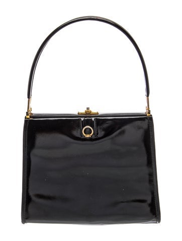 Mark Cross Leather Top Handle Bag