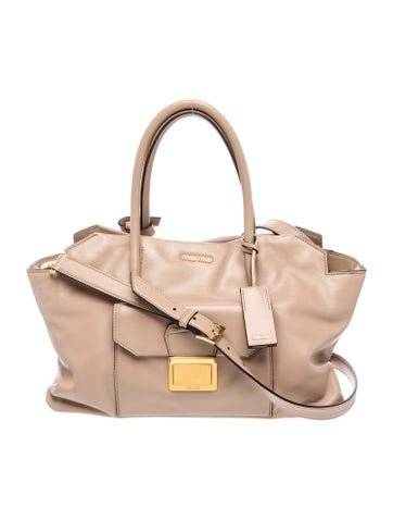 Leather Top Handle Bag