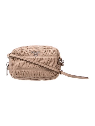 Nappa Gaufre Leather Crossbody Bag