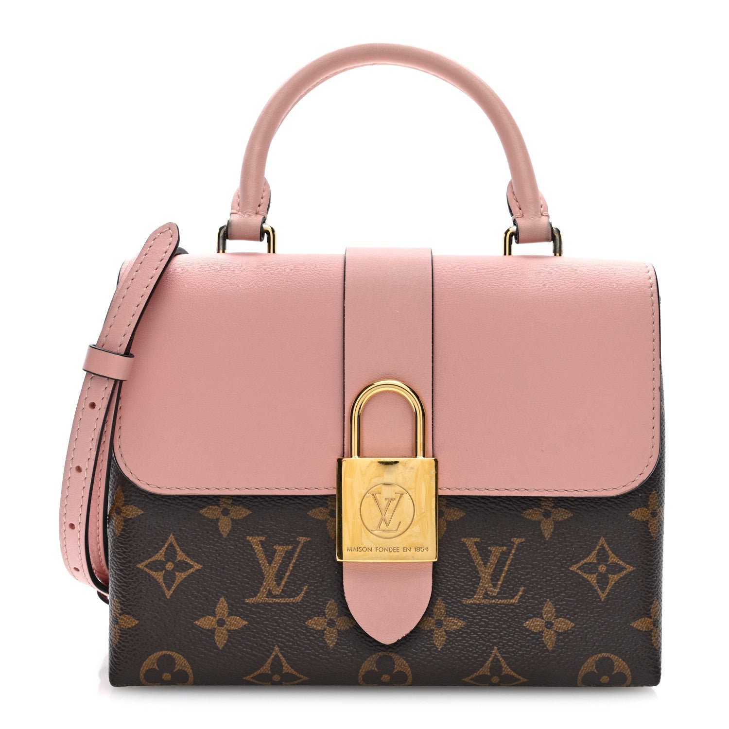Louis Vuitton Monogram Locky BB Rose Poudre