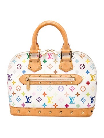 Multicolore Monogram Alma PM