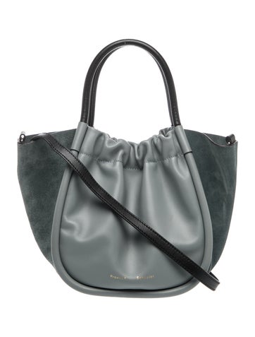 Leather Top Handle Bag