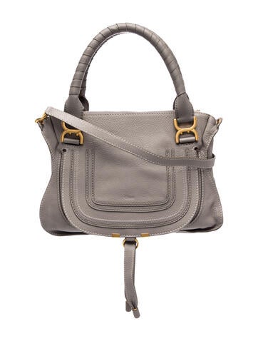 Leather Top Handle Bag