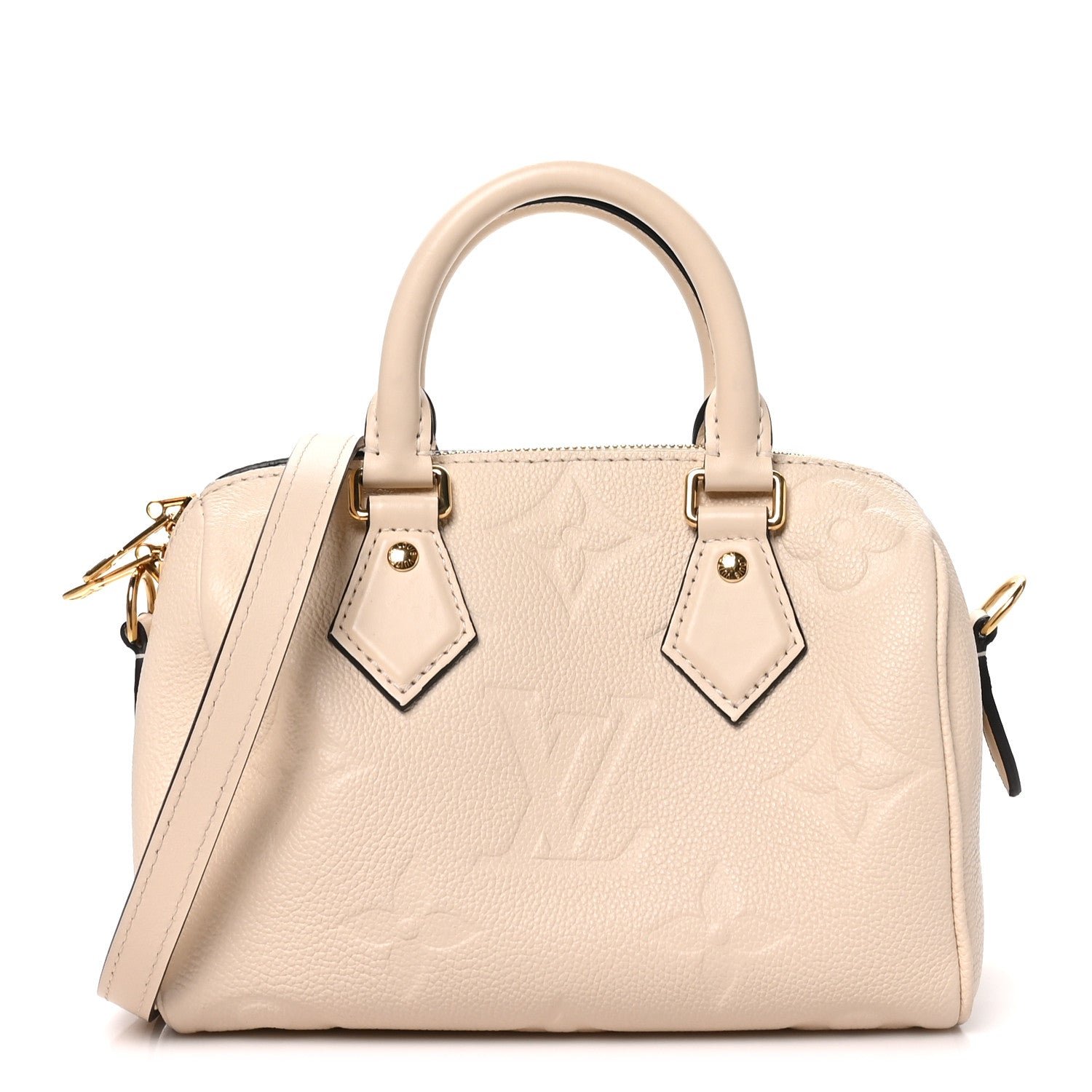 Louis Vuitton Empreinte Monogram Giant Speedy Bandouliere 20 Creme