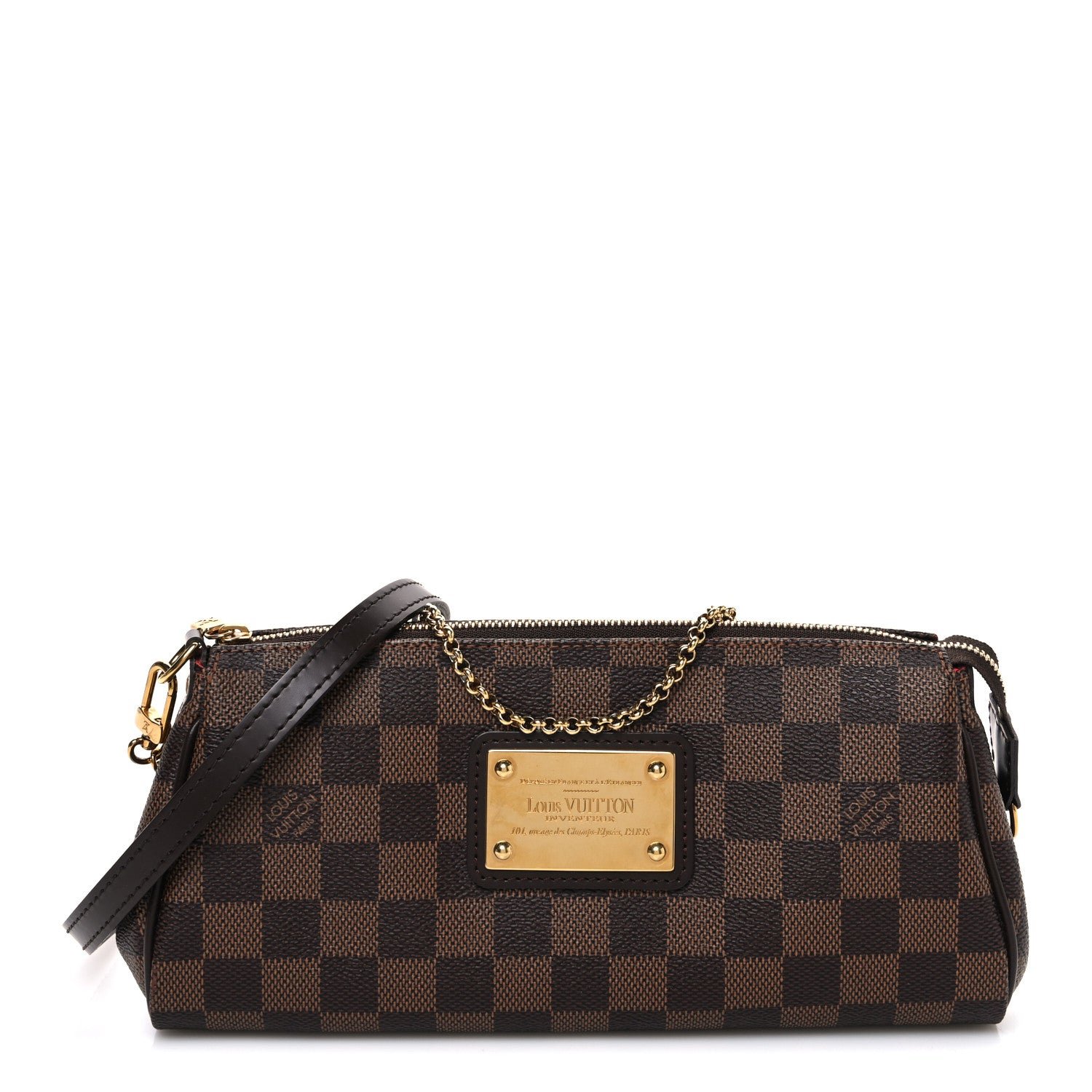Louis Vuitton Damier Ebene Eva Clutch