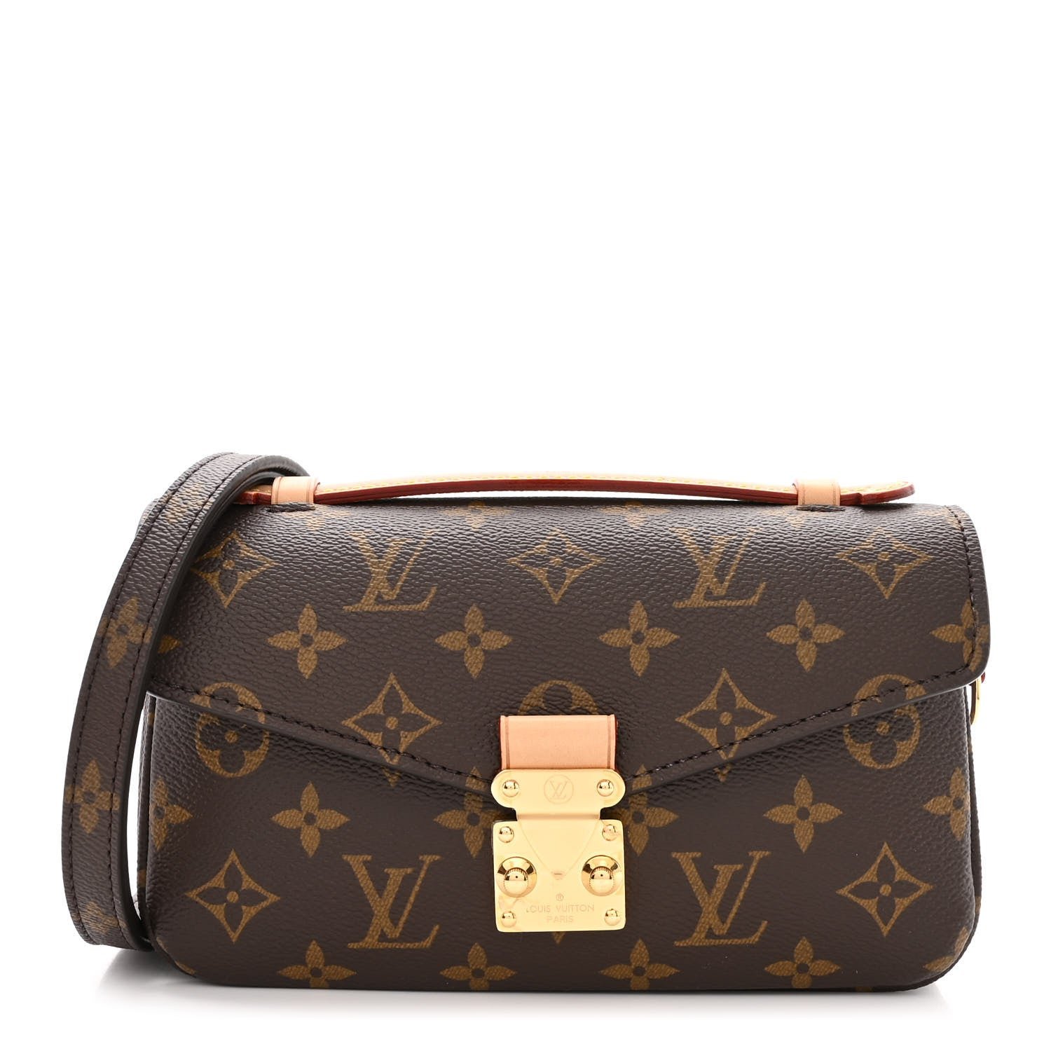 Louis Vuitton Monogram Pochette Metis East West